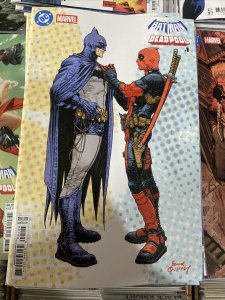 DC Marvel Batman Deadpool #1 (One Shot) Cover N Frank Quitely Batman Deadpool Ca
