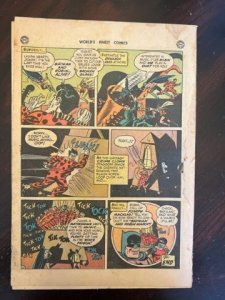 World's Finest Comics #48 (1950) - Cover Detached missing back cover