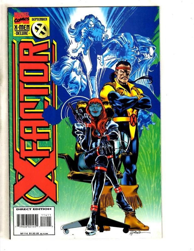 10 X-Factor Marvel Comic Books # 110 111 112 113 114 115 116 117 118 119 CR53