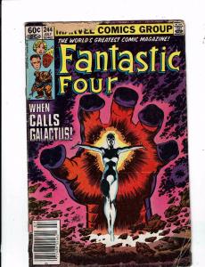 10 Fantastic Four Marvel Comics # 225 233 240 242 243 244 245 246 247 249 J245