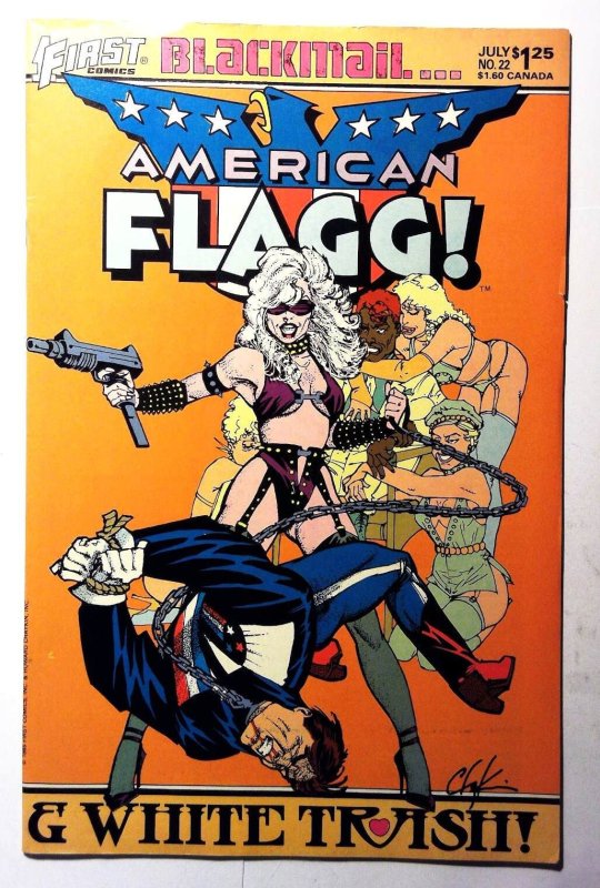 American Flagg! #22 (1985) First Comics 1st Print Comic Book