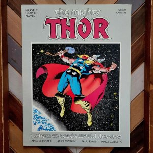 THOR I, WHOM GODS... MARVEL Graphic Novel #33 VF (1987) 1st Print JIM SHOOTER