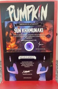 Pumpkin #1  autographed by Sun Khamunki