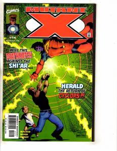 Lot Of 7 Mutant X Marvel Comic Books # 3 4 5 6 9 11 14 X-Men Wolverine J258