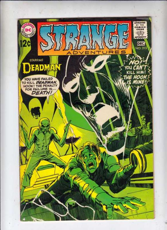 Strange Adventures #215 (Dec-68) VF High-Grade Deadman