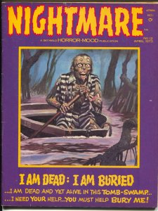 Nightmare #12 1973 Skywald-vampires-decapitation-violence-zombie-VG