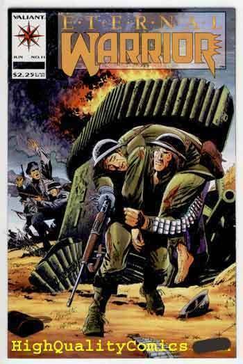 ETERNAL WARRIOR #11, NM+, Valiant, Mark Moretti, 1993, more Valiant in store