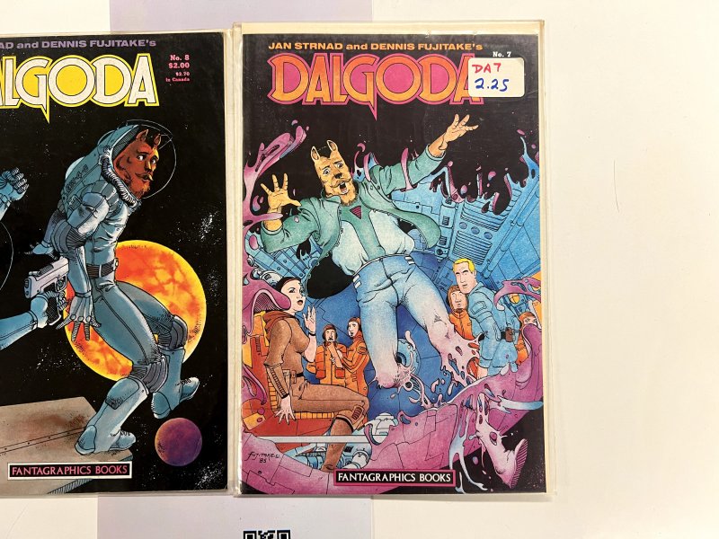 2 Dalgoda Fantagraphics Comic Books # 7 8 60 JS22