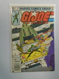 GI Joe #13 News Stand edition 4.0 VG (1983 1st printing)