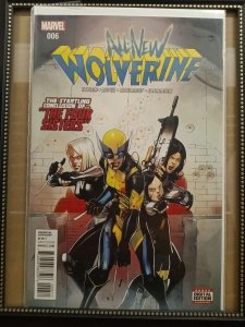 ALL-NEW WOLVERINE #6 (MARVEL 2016) 1ST . COVER GABBY HONEY BADGER NM-   Nw84