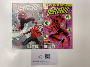 2 MARVEL comic book Daredevil #22 Daredevil Annual #1 77 KM9