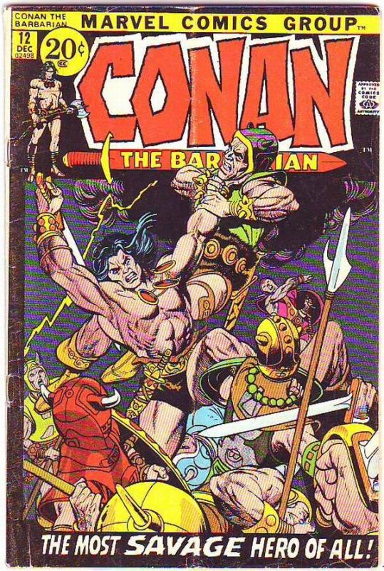 Conan the Barbarian #12 (Dec-71) VG Affordable-Grade Conan the Barbarian