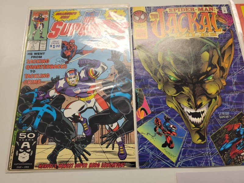 3 Spider-Man Hobgoblin Live #2 + Spider-Man Jackal #1 + NFL SuperPro  #1 34 SM2