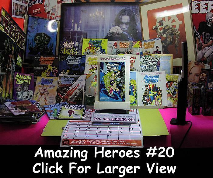 AMAZING HEROES 20 VF HEMBECK INTERVIEW,NEW GODS HISTORY