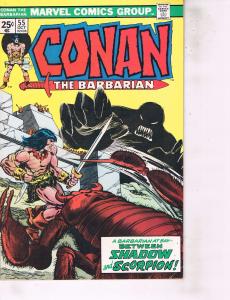 Lot Of 2 Marvel Comic Books Conan Barbarian #55 and Classic X-Men #6 ON7