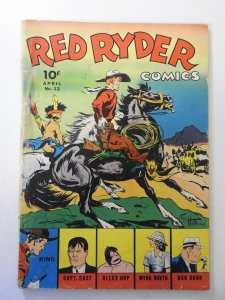 Red Ryder Comics #12 (1943) GD Condition see desc