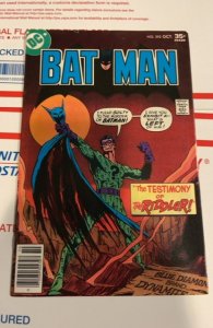 Batman #292 (1977)testimony of the Riddler