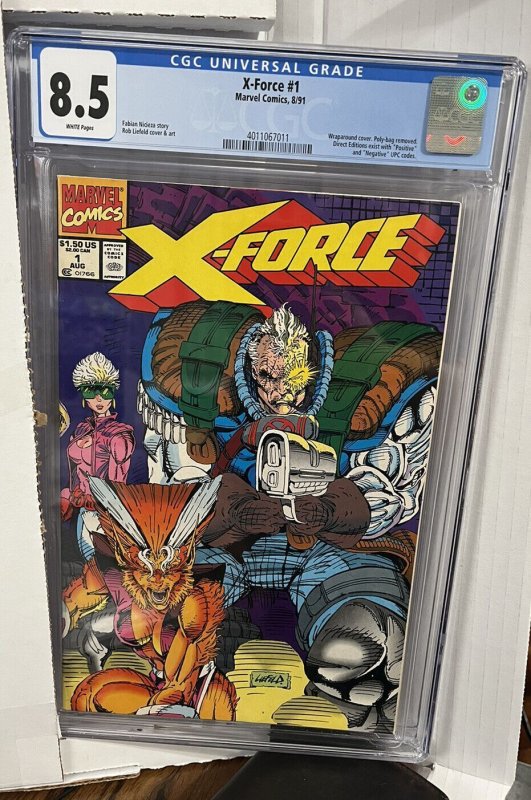 X-Force #1 (1991) CGC 8.5