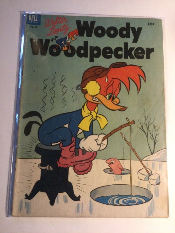 Woody Woodpecker 16 vg very good 4.0 Dell 