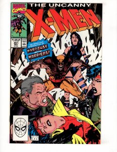 The Uncanny X-Men #261 (1990) 1st App Hardcase & the Harriers   / ID#745