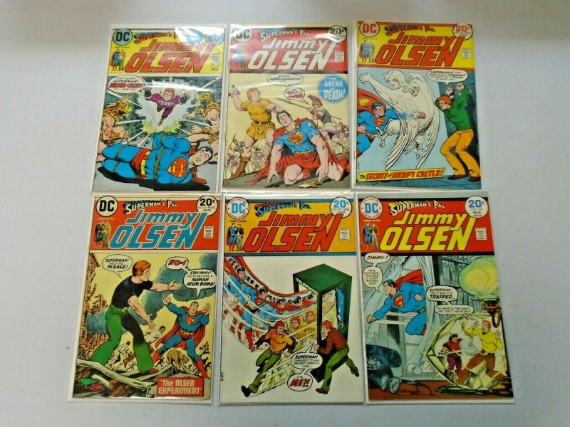 Bronze Age Jimmy Olsen Comic Lot From #151-163 13 Different Avg 6.0 FN (1972-74)