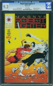 Magnus Robot Fighter #7 (1991) CGC 9.2 NM-