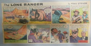 (48) Lone Ranger Sunday by Fran Striker & Charles Flanders 1960 Size: 7.5 x 15in