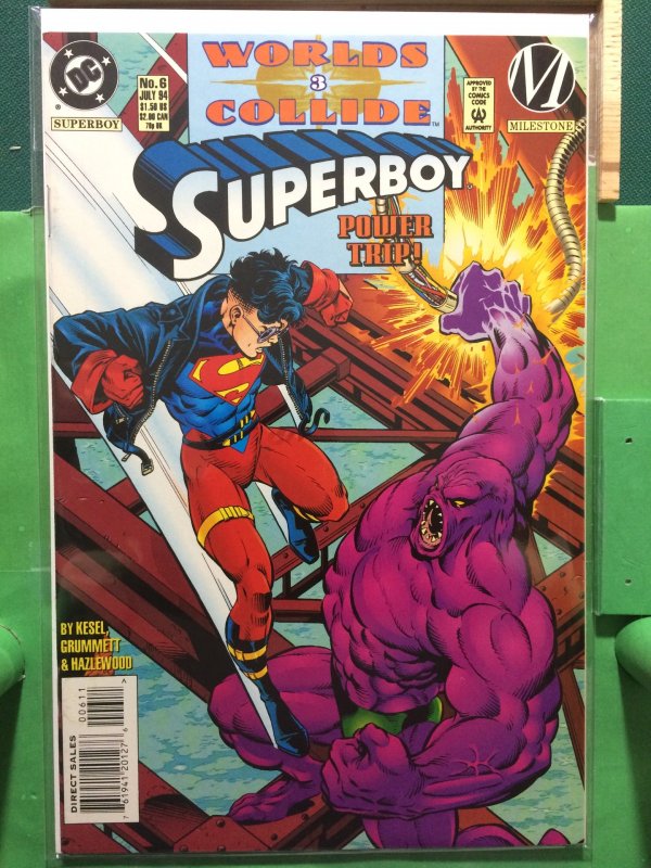 Superboy #6 Worlds Collide part 3