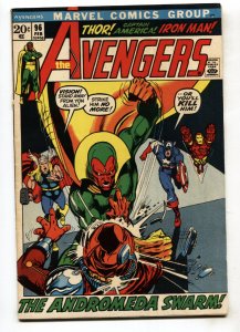 AVENGERS #96 1971-MARVEL COMICS VISION  vg