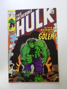 The Incredible Hulk #134 (1970) VF- condition