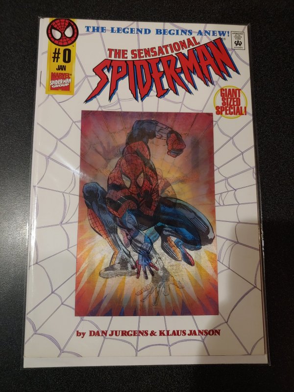 THE SENSATIONAL SPIDER-MAN Vol.1 #0A: January 1996, Marvel Comics. NM.