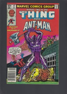 Marvel Two-in-One #87 (1982)