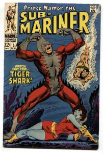 Sub-mariner #5 1968-marvel Comic 1st TIGER SHARK FN/VF