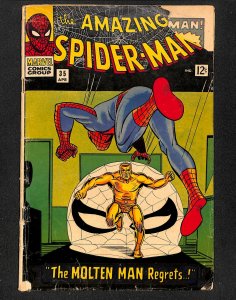 Amazing Spider-Man #35  Meteor Man! Marvel Comics Spiderman