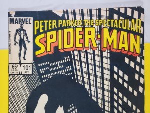 Peter Parker Spectacular Spider-Man #101 1985 Marvel Comics John Byrne Cover