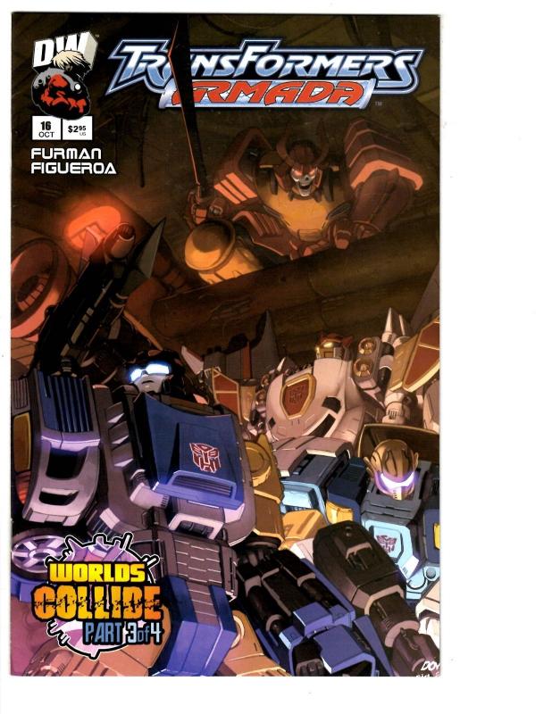 7 Transformers Armada Dreamwave Comic Books # 10 11 12 13 14 16 17 Autobots BH26