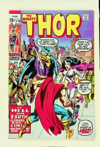 Thor #179 (Aug 1970, Marvel) - Very Fine