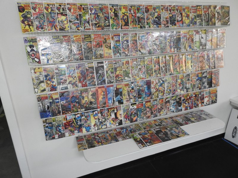 Huge Lot 140+ Comics W/Spider-Man, Tarzan, Weapon X+ Avg Fine/VF Condition!