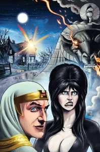 ELVIRA MEETS VINCENT PRICE #2 1:21 SAMU VI VARIANT DYNAMITE 2021 EB175