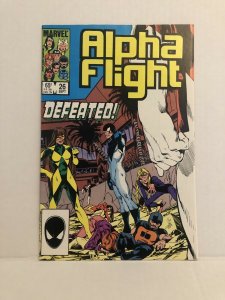 Alpha Flight #26 High Grade