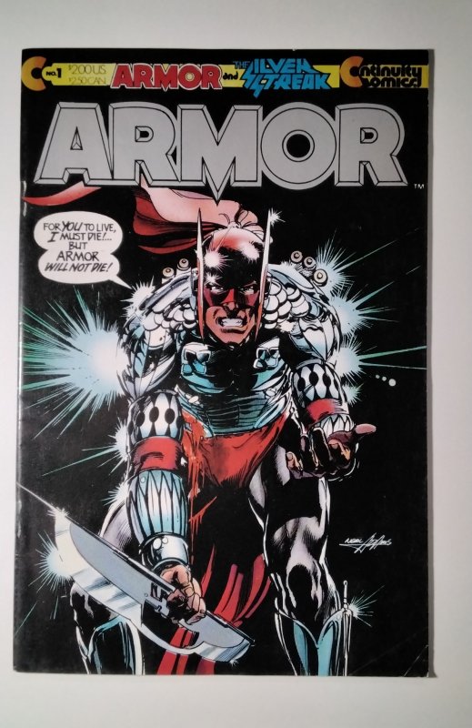 Armor #1 (1985) Continuity  Comic Book J756