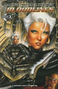 Bloodlines (Monte Michael Moore's ) #1 VF ; Moonstone