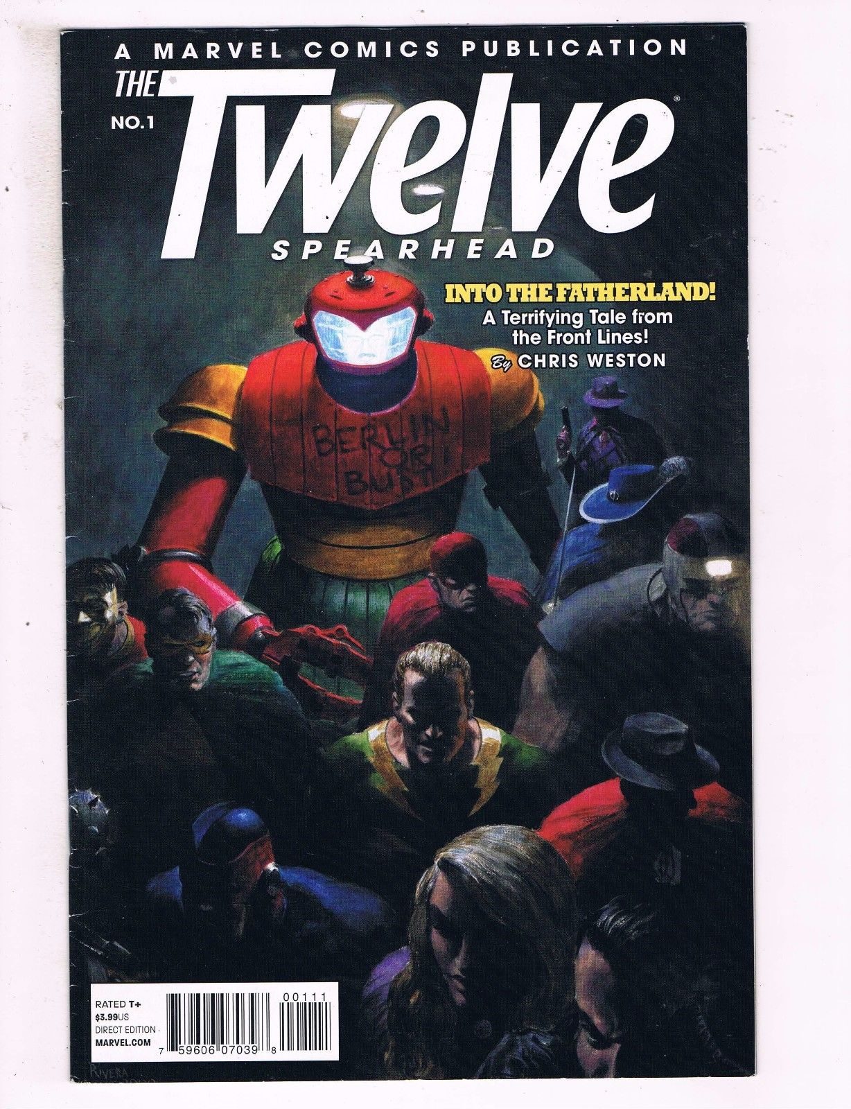 The Twelve Spearhead #1 VF Marvel Comics Comic Book Weston DE14 | Comic  Books - Modern Age, Marvel, Turok, Superhero / HipComic, image size:1228x1600