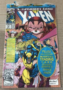 X-Men #14 : Marvel 11/92 NM-; Polybag w/ Hunter card