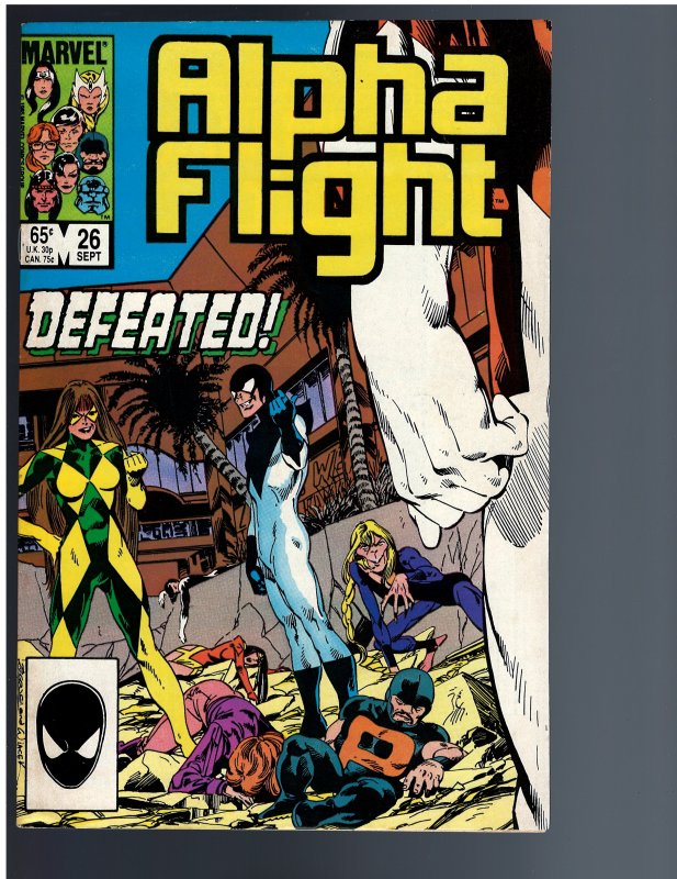 Alpha Flight #26 (1985)
