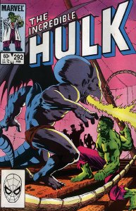 HULK  (1962 Series) (#1-6, #102-474, #600-635)(INCREDIBLE)(MV) #292 Good