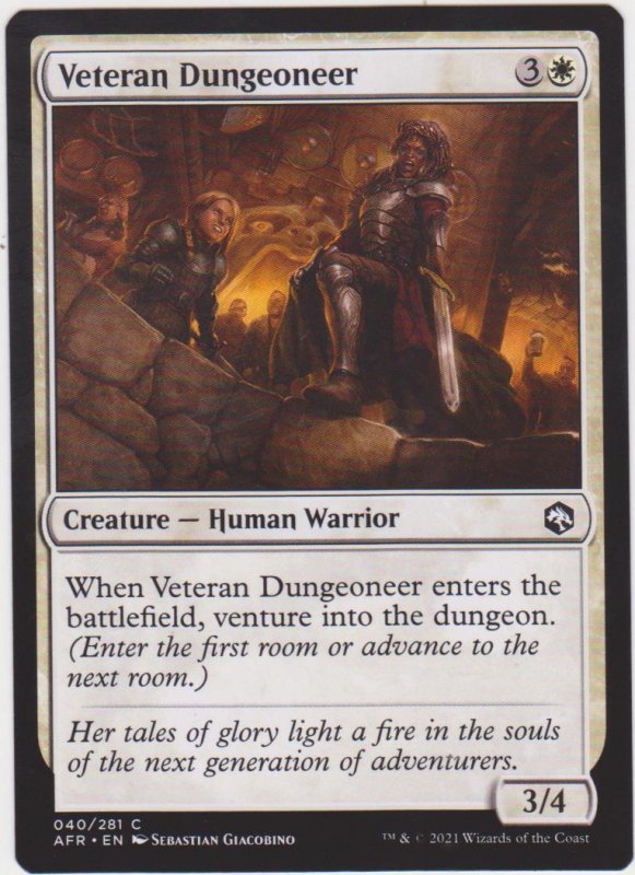 Magic the Gathering: Adventures in the Forgotten Realms - Veteran Dungeoneer