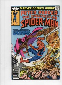 Peter Parker SPECTACULAR SPIDER-MAN #36 NM-, Swarm 1976 1979 more in store