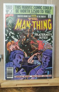 Man-Thing #6 Newsstand Edition (1980)