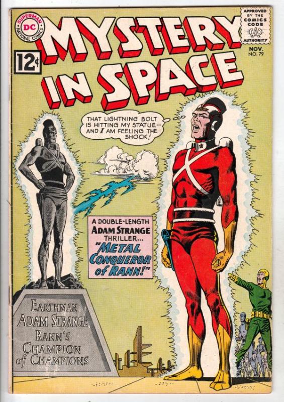 Mystery in Space #79 (Nov-62) VG+ Affordable-Grade Adam Strange